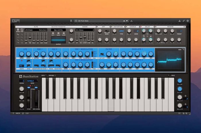 GForce & Novation Bass Station 1.0.1 SAL, VSTi, VSTi3, AAX (x64) [04.2025] (MOCHA)