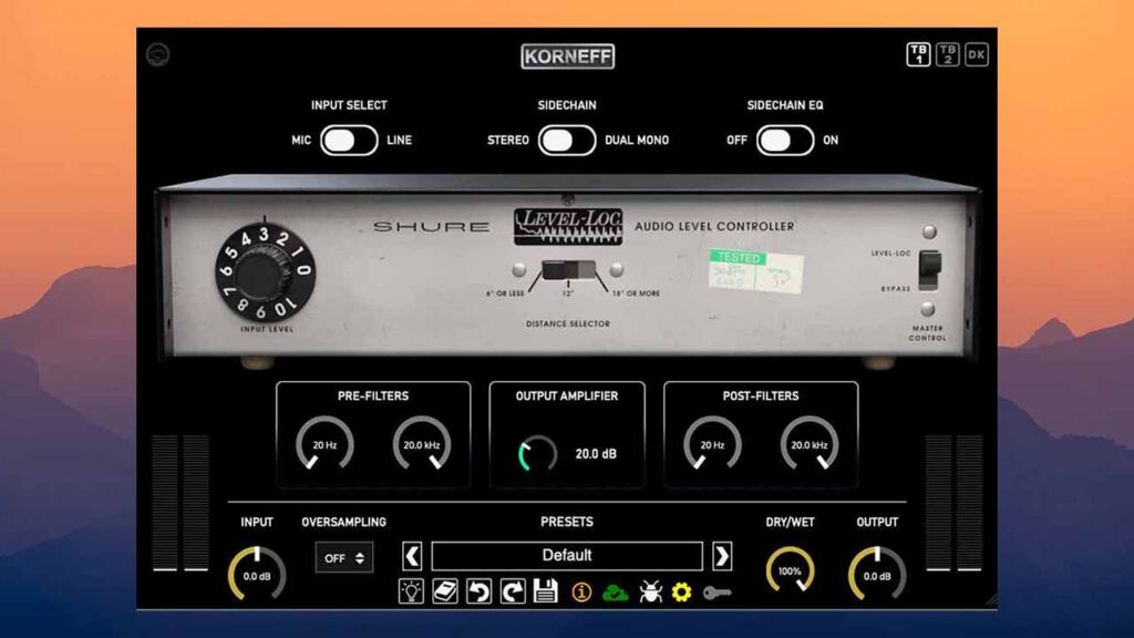 Korneff Audio Shure Level-Loc v1.0.2 [SEnki] VST3|AAX [WIN] | Vst ...