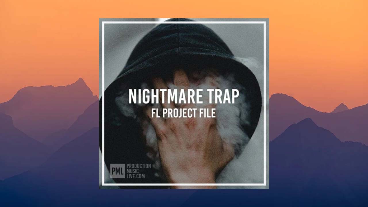Production Music Live Nightmare Trap FL Studio 20 (WAV, FL Studio Project, SERUM)