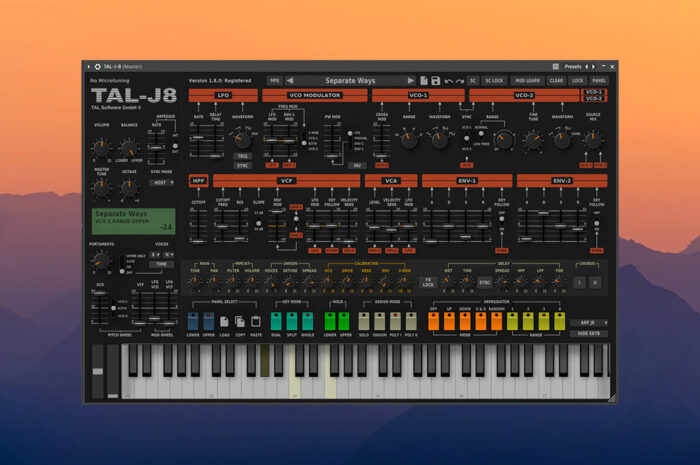 Togu Audio Line TAL-J-8 2.0.0 VSTi, VSTi 3, AAX, CLAP (x64) [En]