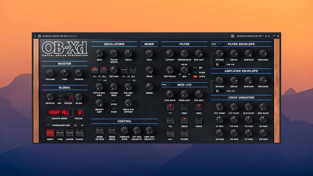 discoDSP OB-Xd 3.8.0 STANDALONE, VSTi, VSTi 3 (x64) [En]
