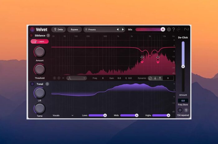iZotope Velvet v1.0.0 [VR] VST3|AAX [WIN]